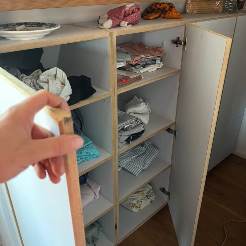 kast onder schuina kap 3