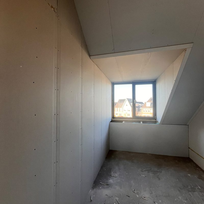 splitsing kamer in twee verbouwing 2